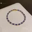 KUZHEN Ngọt Ngào Thời Trang Sang Trọng Mắt Quỷ Zircon Hình Học Bule Vòng Tay Nữ Trang Sức Phụ Kiện Quà Tặng HOT
