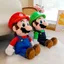 Super Mario Brothers Mario Doll Đồ chơi sang trọng Búp bê Louis Phong cách cổ điển Quà tặng sinh nhật cho bé trai 260604