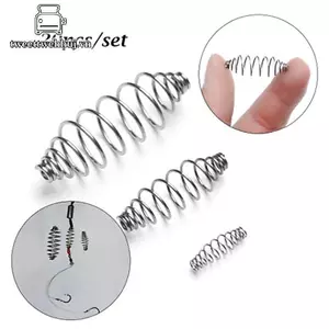 Nhíp 20 Chiếc Thép Không Gỉ 304 Hình Ô Liu Lò Xo Mồi Ăn Ăn Cá Chép Câu Cá VN