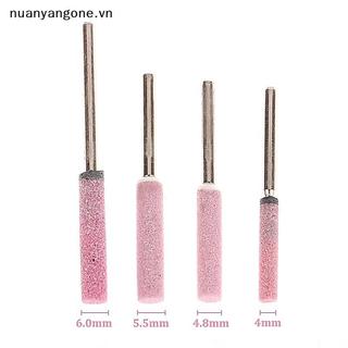 Nuanyangone.vn 10 cái đá mài cưa xích 4/4.8/5.5/6 mm, bộ đánh bóng kim loại cho máy mài