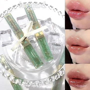 haggard Son bóng hai đầu Black Ash, hiệu ứng lì và bóng gương, son bóng không dính cốc, son môi làm sáng môi, son bóng m