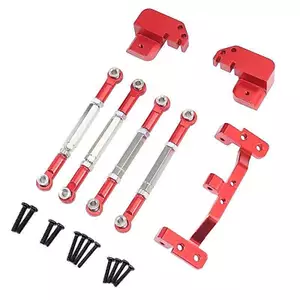 HFTOY MN82 Series RC Ô Tô Mô Hình Nâng Cấp Phần Trục Sau Bộ Braet Chuyển Đổi 4 Liên Kết Cho LC79 RC Piup Tru Sửa Đổi Phụ Kiện ~