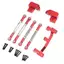 HFTOY MN82 Series RC Ô Tô Mô Hình Nâng Cấp Phần Trục Sau Bộ Braet Chuyển Đổi 4 Liên Kết Cho LC79 RC Piup Tru Sửa Đổi Phụ Kiện ~