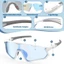 BUCKLOS Kính Đi Xe Đạp Quá Khổ UV400 Bảo Vệ Xe Đạp Kính Nam Nữ Sắc Thái Cho Xe Đạp Bóng Xe Đạp
