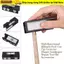 BAMBOOB Cue Tip Shaper, Thiết bị bi-a 10 trong 1 Pool Cue Tip Corrector, Công cụ sửa chữa sửa chữa hiệu quả đa chức năng Snooker Pool Cue Shaper Bida