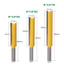 NOTE1 Mũi định tuyến làm sạch đáy dài, Máy cắt bộ định tuyến chuôi viền xả 8mm, Máy cắt phay rãnh sâu chính xác Nhiệm vụ làm sạch