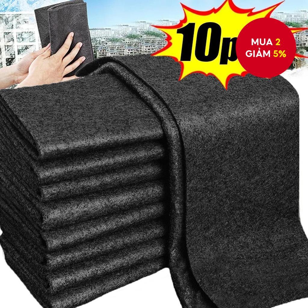 Khăn Lau Kính Ma Thuật Không Dấu Nước Khăn Lau Gương Khăn Lau Sạch Nhà Tẩy Rửa
