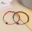 Springevenstar 1 / 2 Chiếc Handmade Luy Dây Bện Vòng Tay Nữ Tốt Lu Giàu Có Dây Đeo Tay Cặp Đôi Tình Bạn Trang Sức Quà Tặng Springevenstar