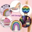 Nhựa Thạch Thạch Kim Cương Giả 40 Màu Flatback, 3mm 32000 Chiếc DIY Cho Đồ Thủ Công Dự Án Cho Đá Quý Bedazzling