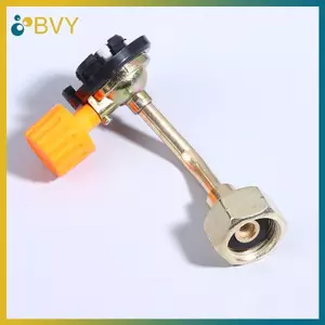 BVY Gas Butan Xi Lanh Bình Sạc Van Đổ Lại Đầu Nối Trực Tiếp Adapter Cho Cắm Trại Ngoài Trời Dã Ngoại Xi Lanh Đổ Bộ Chuyển Đổi 1PC.