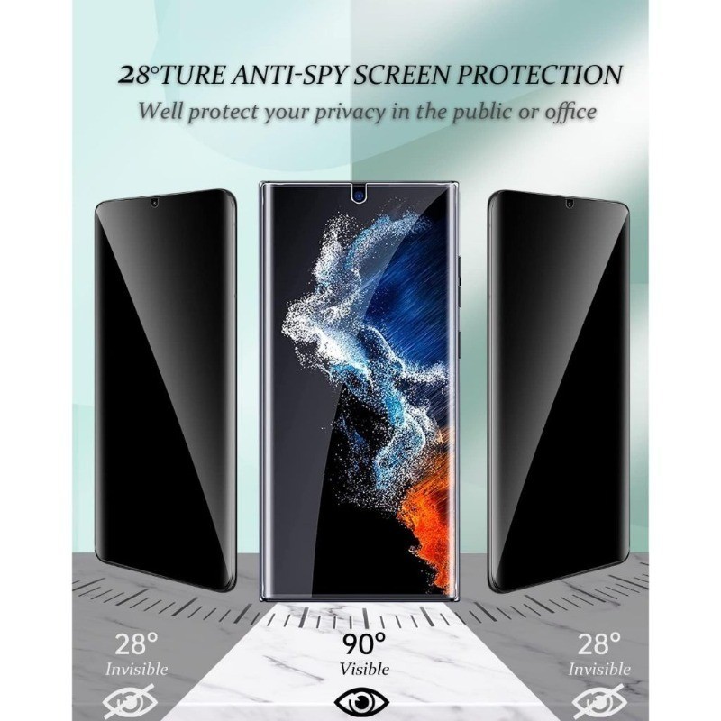 3 Miếng Dán Bảo Vệ Màn Hình Phía Trước Chống Gián Điệp Riêng Tư Cho iPhone 16 16e 17 17e Pro Max Plus Chống Ánh Sáng Xanh Siêu HD Phim Hydrogel Mềm Mờ Mờ Phim Mềm