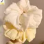 < YEI > Scrunchie Mềm Lớn 1 2 Chiếc Nữ Bé Gái Thanh Lịch Màu Trơn Tóc Phụ Kiện Co Giãn Cho Công Sở Và Trang Phục Thường Ngày Mới