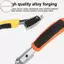Houdou 1 Chiếc Đa Năng Móng Tay Kéo Thợ Mộc Thép Không Gỉ Tháo Rời Dụng Cụ Trang Trí Nội Thất Sti Prying Nail Puller VN