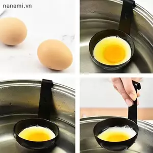Nồi Nồi Nồi Trứng Cốc Shaper Cho Chảo Chiên Cốc Poacher Mini Luộc Tai Máy Làm Săn Trộm Bằng Thép Không Gỉ [VN]