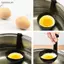Nồi Nồi Nồi Trứng Cốc Shaper Cho Chảo Chiên Cốc Poacher Mini Luộc Tai Máy Làm Săn Trộm Bằng Thép Không Gỉ [VN]
