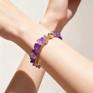 Vòng Tay Pha Lê Tự Nhiên Nhiều Màu Sắc Thời Trang Ánh Sáng Sang Trọng Vòng Tay Kim Cương Thanh Lịch Tiết Lộ Tính Khí Thiết Kế Độc Đáo Phong Cách Trung Hoa 2026-6-8