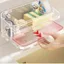 ST2 Hút Cốc Treo Tường Tắm Caddy Không Khoan Nhựa Giỏ Chứa Đồ Nhà Bếp Phòng Tắm Sử Dụng TS2