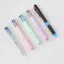 BEABOUT Bút bi nhiều màu, Bút 4 màu đầu 0,7mm 4 trong 1, Bấm đa chức năng bằng bút Gel