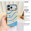 Ốp điện thoại hai trong một phim sọc Thích hợp cho vỏ điện thoại iPhone 17 và vỏ điện thoại Apple 16 họa tiết sóng ốp lưng iphone