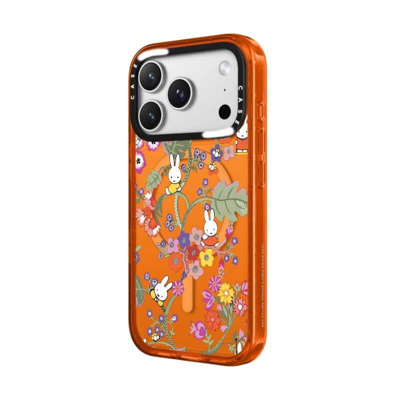 CASECASE X Miffy Vine Cam / Đỏ / Perri Bộ Sưu Tập Kẹo Tím Màu Trong Suốt Cứng Hút Từ Tính Tác Động Dành Cho Apple IPhone 13 14 15 16 17Pro Max Plus Có Hộp