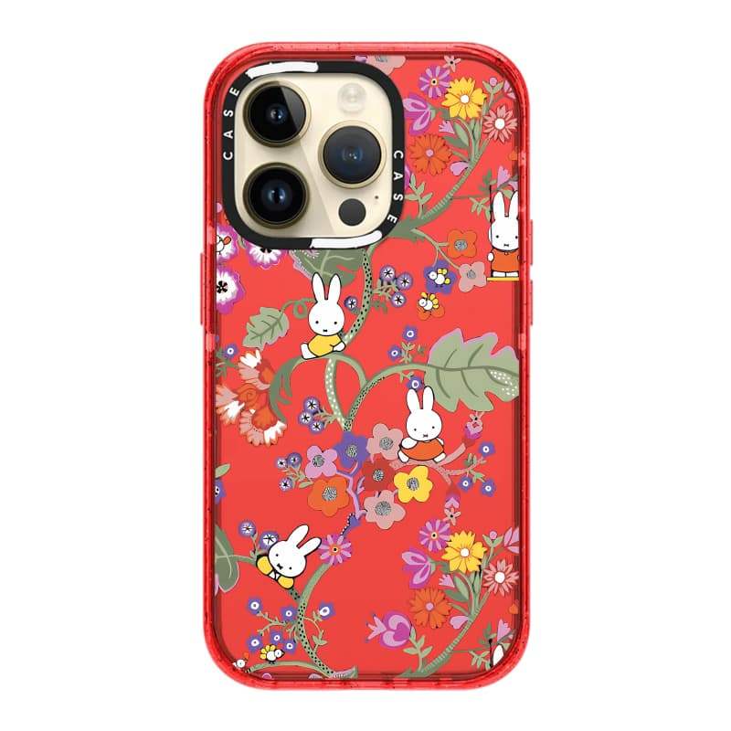 CASECASE X Miffy Vine Cam / Đỏ / Perri Bộ Sưu Tập Kẹo Tím Màu Trong Suốt Cứng Hút Từ Tính Tác Động Dành Cho Apple IPhone 13 14 15 16 17Pro Max Plus Có Hộp