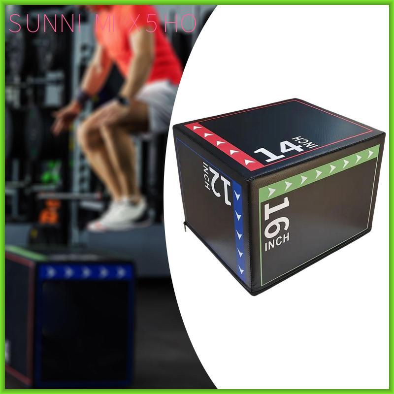 Huấn luyện Jump Box Tập thể dục Plyometric Bước điều hòa nhanh nhẹn PVC Xây dựng bền bỉ Thích hợp cho phòng tập thể dục tại nhà Người lớn Trẻ em