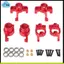 Cho 1 / 14 144016 144018 Bộ nâng cấp kim loại xe RC - Ly lái & bánh sau, Bộ chữ C