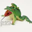 < Pluscloth > Máy trợ giảng Bullfrog Họa tiết trong suốt thu nhỏ