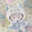 1020cm Quần Áo Cho Bé Động Vật Cơ Thể Cloak Sao Biển Mũ Đội Đầu cm Dễ Thương Bánh Cotton Áo Choàng Nhỏ Búp Bê Trang Phục 6.10