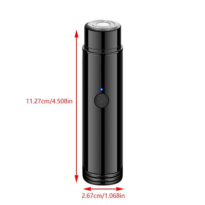 [Bluemood] Máy cạo râu điện cầm tay Mini Máy cạo râu tự hỗ trợ Mô hình sạc USB cho môi trên và dưới Cheeks Chin và Ne Mới