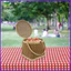 Giỏ đựng đồ dệt màu trắng Hampers Thu hoạch cho vườn Rau Tổ chức Giỏ thực phẩm có nắp đậy zhenghtr