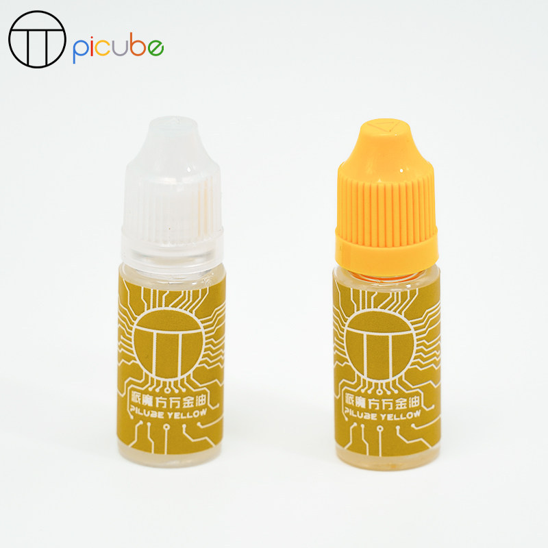 [Pai Rubik 's Cube] Dầu vi sai bôi trơn khối Rubik 's Cube Số thuốc nhỏ Vỏ dầu trục màu vàng Vỏ xanh Purp