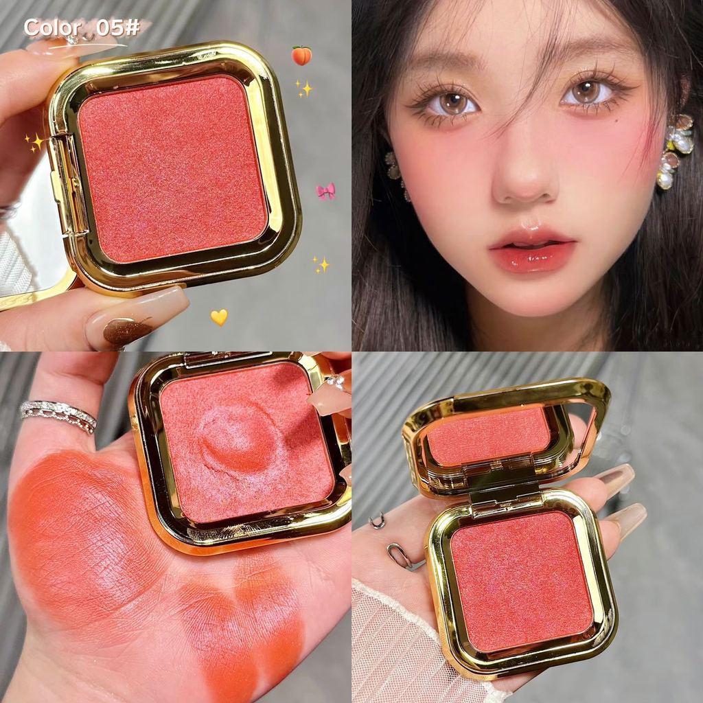[XT] Phấn Má Hồng Dạng Kem Mochi Mịn Lì Tạo Khối Tự Nhiên Lên Màu Chuẩn Lâu Trôi Tích Hợp Phấn Mắt Nhẹ Nhàng Cao Cấp