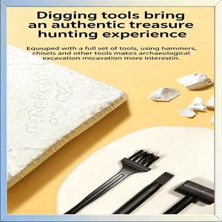 Any2Get5% Giảm Giá Khủng Long Hóa Thạch Đào Bộ Dụng Cụ Khai quật STEM Đồ Chơi 3D Dino Skeleton Hội Hóa thạch Khám Phá Quà Tặng Giáo Dục Cho Trẻ Em