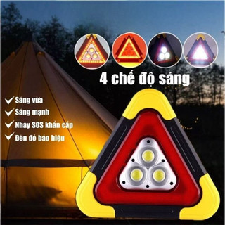 Đèn Led Cảnh Báo SH Autocare Biển Cảnh Báo Tam Giác Phản Quang Ô Tô An Toàn Khi Dừng Xe Khẩn Cấp