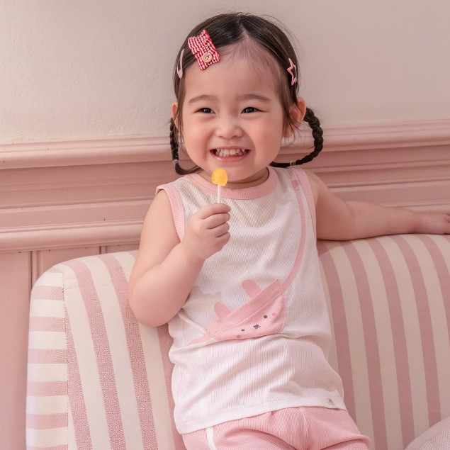 Bộ ba lỗ tăm túi đeo chéo LIL  [ Siêu Mềm, Mát, Mịn Co Dãn Và Thấm Hút Mồ Hôi Tốt] Size cho bé từ 6M - 4Y (HBL04)