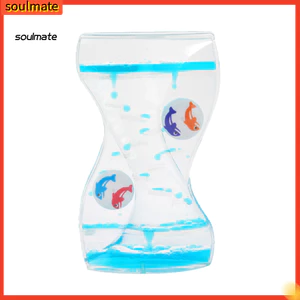 Linh hồn| Di Chuyển Nhỏ Giọt Dầu Đồng Hồ Cát Lỏng Bong Bóng Hẹn Giờ Đồ Chơi Trẻ Em Văn Phòng Tại Nhà Trang Trí Bàn Làm Việc
