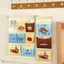 Ngôi Nhà Nhỏ Treo Tường Túi Bảo Quản Ký Túc Xá Đầu Giường Cửa Phía Sau Lưu Trữ Dụng Cụ Tiện Dụng Đầu Giường Treo Tường Tủ Quần Áo Trang Trí