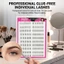 Lông mi giả tự nhiên Trong suốt Thân mỏng Nhẹ C Curl 9-13mm Chiều dài hỗn hợp dành cho nghệ sĩ trang điểm Mặc hàng ngày