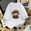 （Giao hàng 24h）Angela 2026 Áo thun ngắn tay hoạt hình Cotton rộng mới của Mỹ