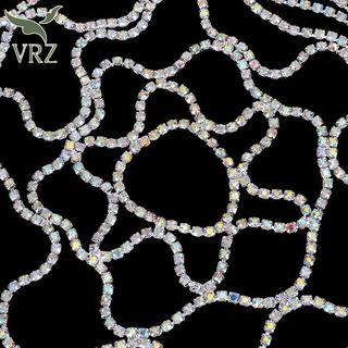 VRZ 1 Rỗng Kim Cương Giả Lưới Đầu Cưới Dây Chuyền Trang Sức Cho Nữ Sang Trọng Pha Lê Đầu Mũ Phụ Kiện Tóc HOT