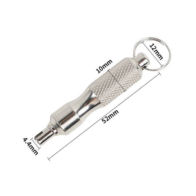 MUQV Di Động Van Lõi Cờ Lê Thép Không Gỉ Xe Đạp Xe Đạp Lốp Van Tháo Lắp Lõi Van Lốp Thân Loại Bỏ Tua Vít Sử Dụng Kép n