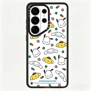 Tai Nghe Từ Tính Chó Vàng Acrylic Cứng Phone Case For Samsung Galaxy S26 25 24 23 22 UItra S26 25 24 Plus Vỏ Bảo Vệ Chống Sốc