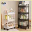 Xe đẩy lưu trữ 3 / 4 tầng di động B & N có bánh xe để tổ chức tại nhà đa năng.