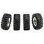 4 36mm 3mm Hex 0.7 "Kim Loại RC Bánh Xích Beadlock Lốp Và Bánh Xe Cho 1 / 30 Trục SCX30 Ford Bronco Wrangler K10 Nâng Cấp Phần