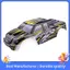Cho 9116 08427 1 / 8 2.4G 4WD Không Chổi Than Rc Xe Màu Xám Thân Vỏ Phụ Kiện