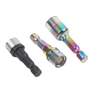 [FUXIN] 2 chiếc hoặc 3 Ổ cắm bóng thép lục giác 8mm Bit mô-men xoắn cao Không từ tính Phát hành nhanh