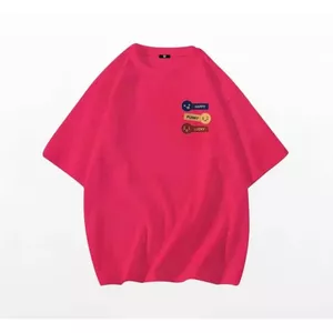 Áo phông unisex form rộng cotton su họa tiết thời trang cá tính luckky