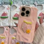 Ốp Điện Thoại Họa Tiết Thiên Thạch Trái Cây 3D Mới Cho Poco M7 M6 Plus M5S M3 M2 Tải Lại C75 C65 C61 C55 C31 C3 5G 4G Ốp Lưng Bóng Ngọt Ngào Đơn Giản Màu Kẹo Chống Rơi Vỏ Mềm