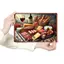 CIFbuy Ham Pig Dấu hiệu kim loại Thanh cổ điển Trang trí tường 8x12 Inch Tín hiệu